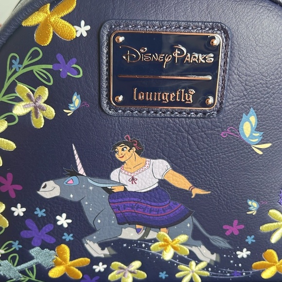 Disney Parks Loungefly Luisa Madrigal Encanto Mini Backpack New With Tag - Picture 3 of 16